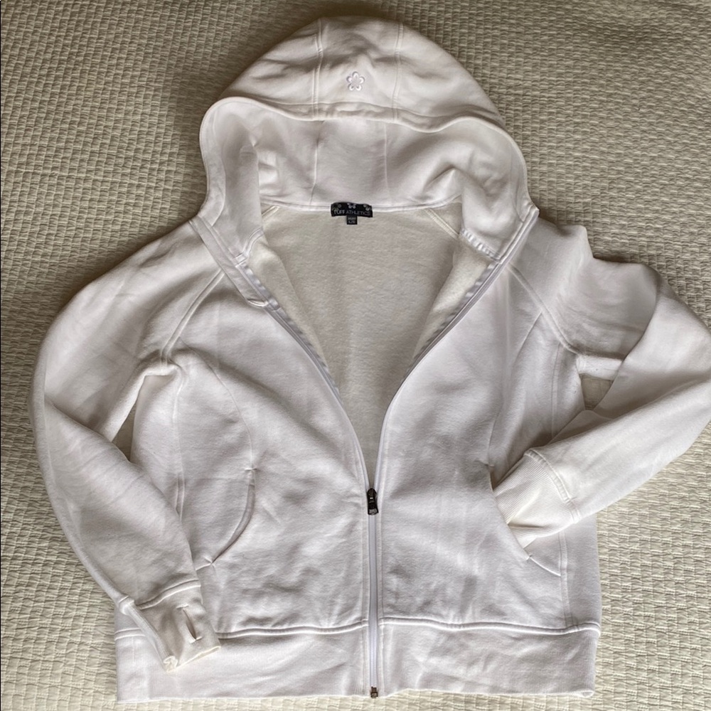 Tuff Athletics White Hoodie